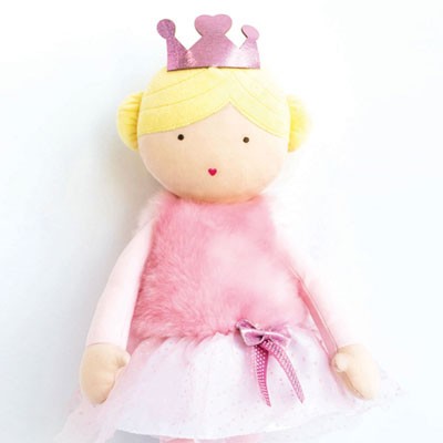 Poupée princesse en tissu - Orianne - 30 cm