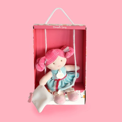 Mini poupée doudou - Chloé - 21 cm