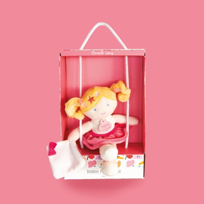 Mini poupée doudou - Louison - 23 cm