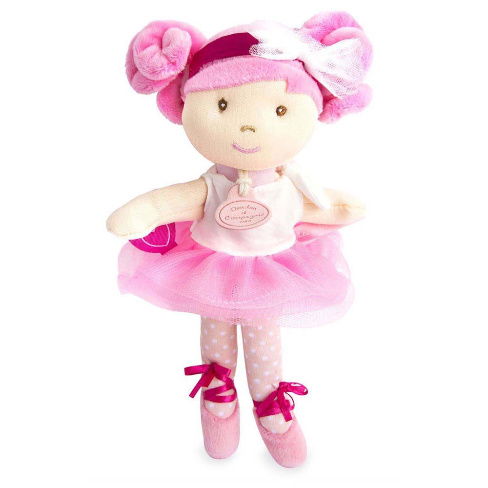 Jolijou-Doudou mini poupée fille blanche-21 cm